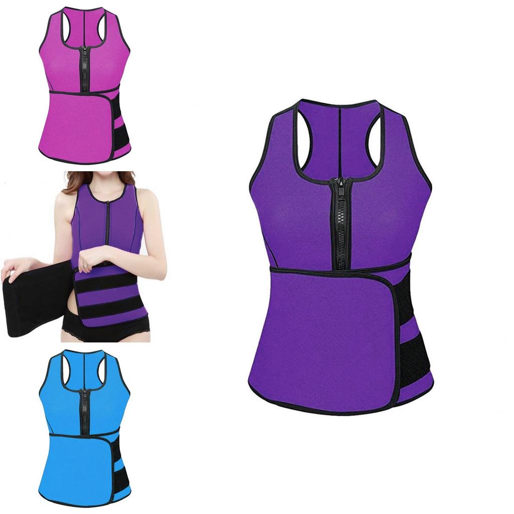 Timeless Women Waist Trainer Vest With Premium Quality Adjustable Sweat Belt Body Shaper For Gym Sessions