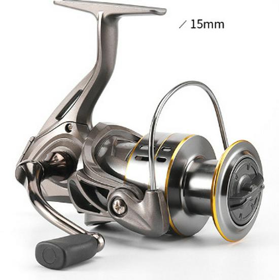 Cross-Border Casting Reel: Long-Distance, Enlarged Spool, Full Metal Spinning Reel for Lure and Rock Fishing