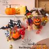 Halloween Pumpkin Lantern Door Hanging Ornament for Party Decoration and Festival Atmosphere