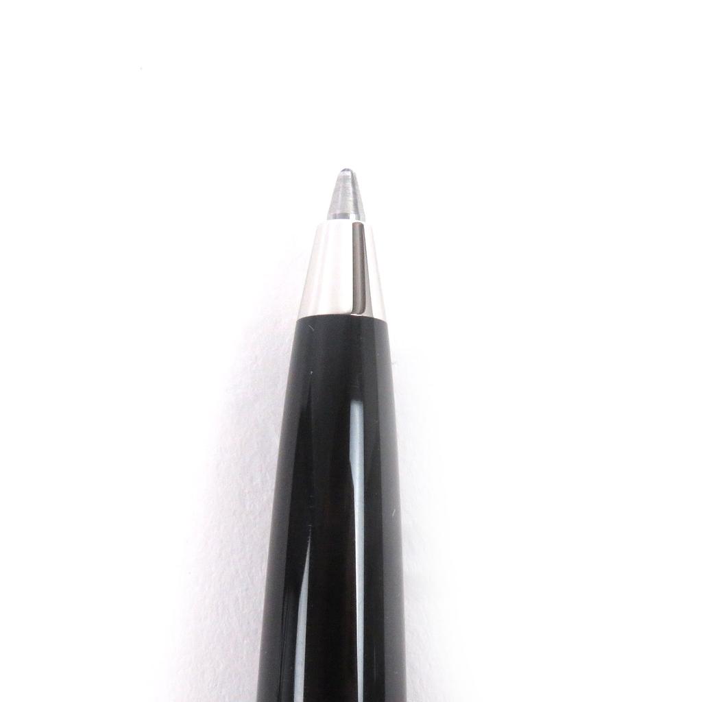 Excellent Cartier Ballpoint Pen Mini Diavolo De Cartier Black Silver Used