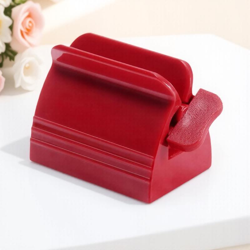 Portable Toothpaste Squeezer Dispenser Roll-tube Toothpaste Mount Rotary Bathroom Toiletry Aid