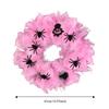 Mesh Halloween Decorations 16.9inch Door Garland Hanging New Halloween Spider Garland  Party