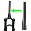 Bike Front Fork Tube Aluminum Alloy Mountain Bicycle Shock Absorber Gas Oil Front Fork Head Tube Cycling MTB  Accessories