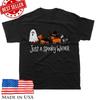 Cute Dog Ghost Shirt Spooky Puppy Halloween Outfit Tee Unisex T-Shirt