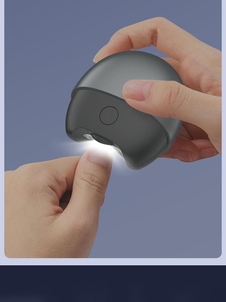 Automatic Electric Nail Clipper with Anti-Pinch and Nail File