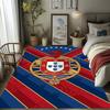 Royal Emblem Fabric carpet Living room and bedroom mats Doormat Art Christmas gifts Doormat