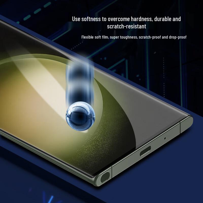 Protector de ecran din hidrogel ESCASE Samsung S23 Ultra (2 pachete)