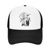 Trafalgar D Law onepieces Flag Mesh Baseball Cap Unisex Women curved Trucker Hat  Adjustable Polyester Sun Caps