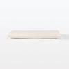 MUJI Seat Width X Depth 68 X Height 53 Washed Cotton Canvas 12911043 Chair, Large, 62.5 Cm,