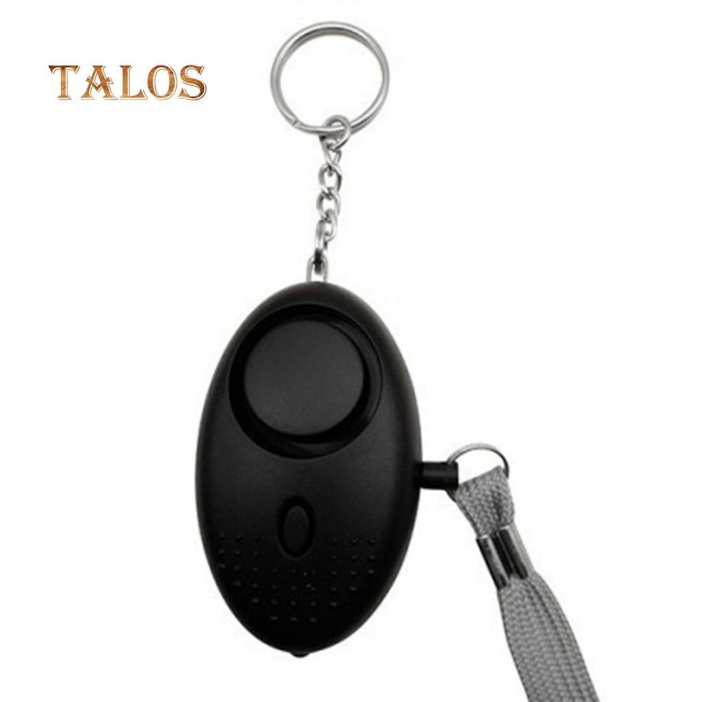 Portable Safety Alarm Loud Sound 130dB LED Light Anti-Theft for Women Girl