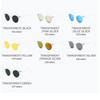 Fashion Polarized Sunglasses Soft Transparent Color Frame Clear Lens Sun Glasses Classic Vintage Sunshades For Men&Women