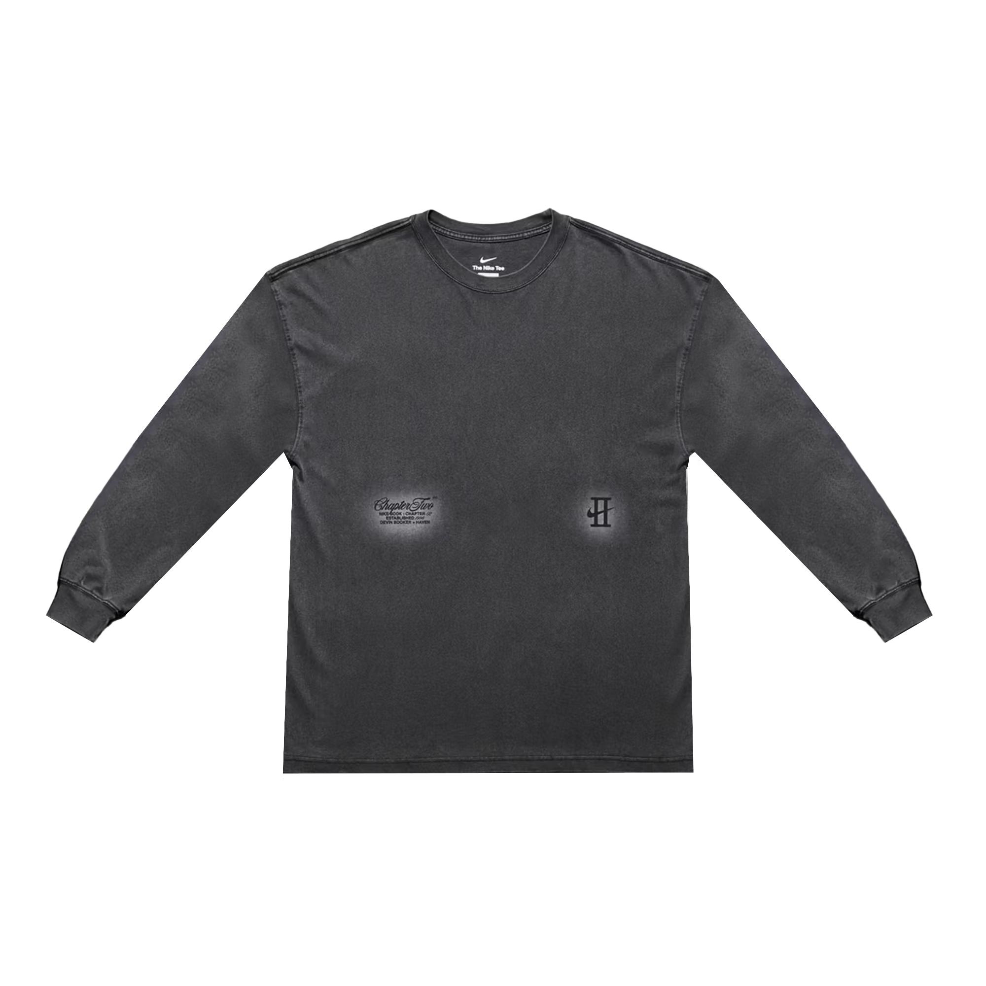 Nike Book Men s Long-Sleeve Basketball T-Shirt Black IH5086-010 L