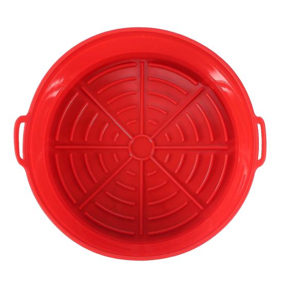 Yousheng Silicone Air Fryer Liners Foldable Baking Tray Non-Stick Fried Chicken Silicone Basket High-Temperature Resistant Cake Cookie Maker