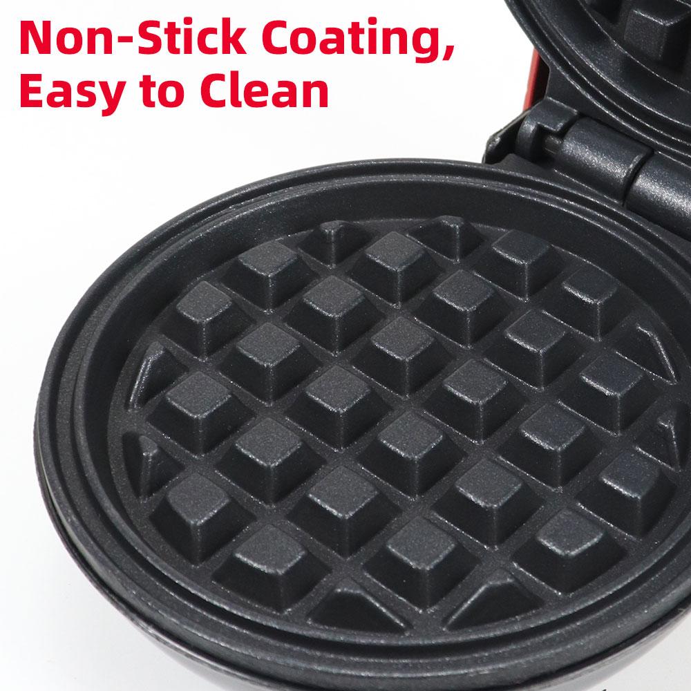 Mini elektrische Waffelmaschine Küche Kochutensilien Frühstück Dessert leichte Lebensmittelmaschine