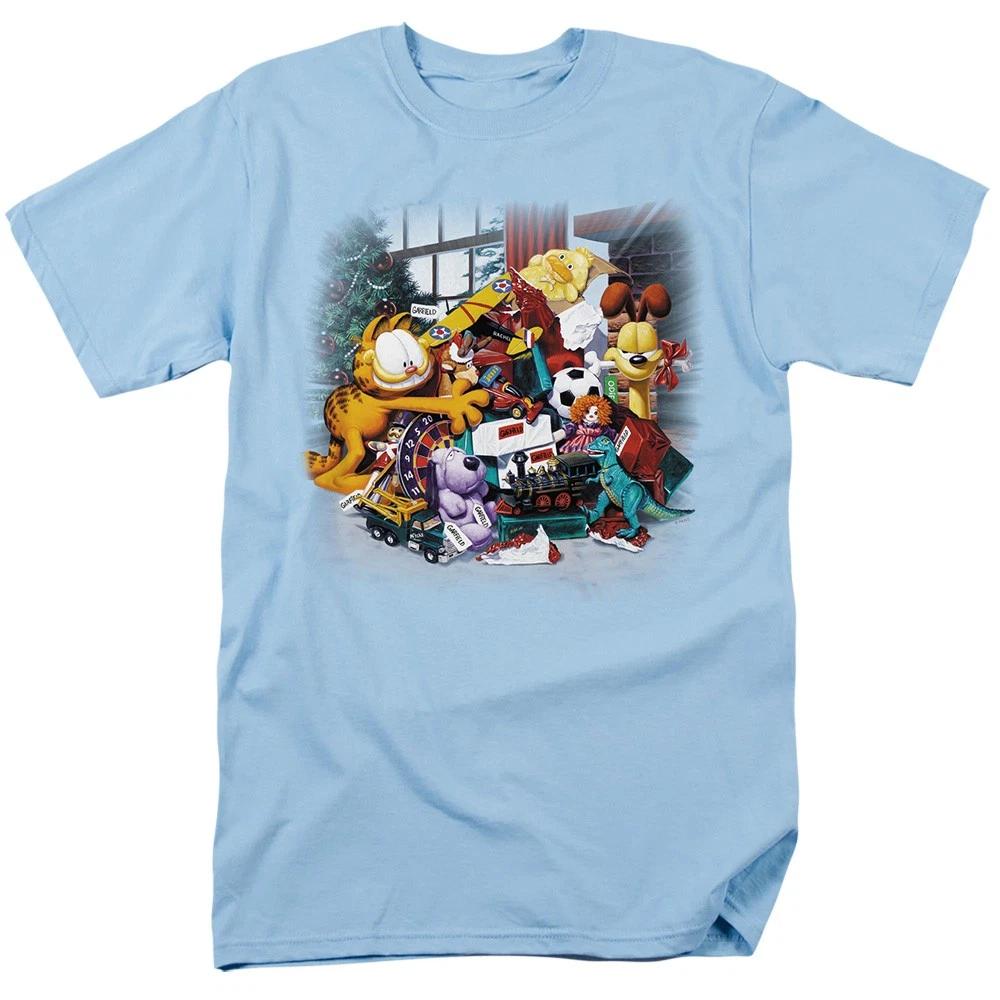 Garfield - Mine! - Unisex Short Sleeve Children s T-shirt - Blue 130