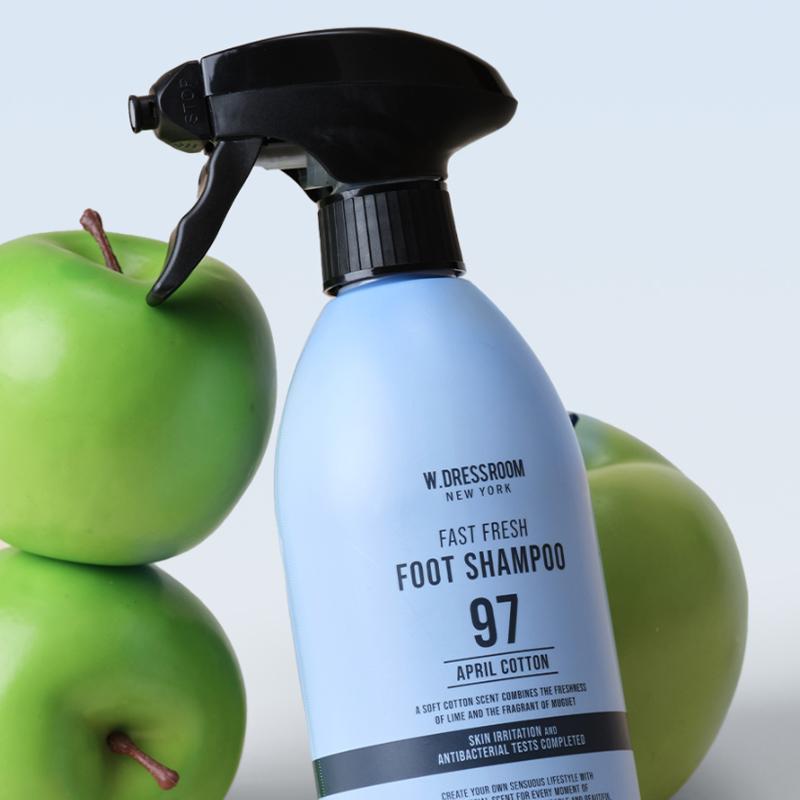 W.DRESSROOM Fast Fresh Foot Shampoo 97 April Cotton 500ml
