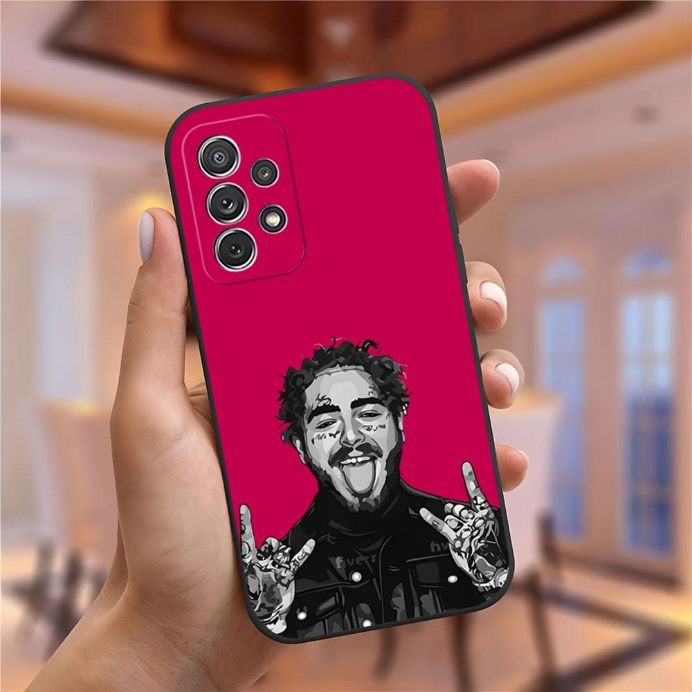 

Austin Richard Post M-Malones Phone Case for Samsung S23 Ultra S24 S22 S20 Fe S21 Plus Galaxy A54 A34 A24 A53 M54 Note 20 Cover samsung s23