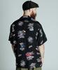 Schott x PJ x Pineapple Juice RAYON SHIRT ALOHALAND Men's XL 010 Black 782-5123016