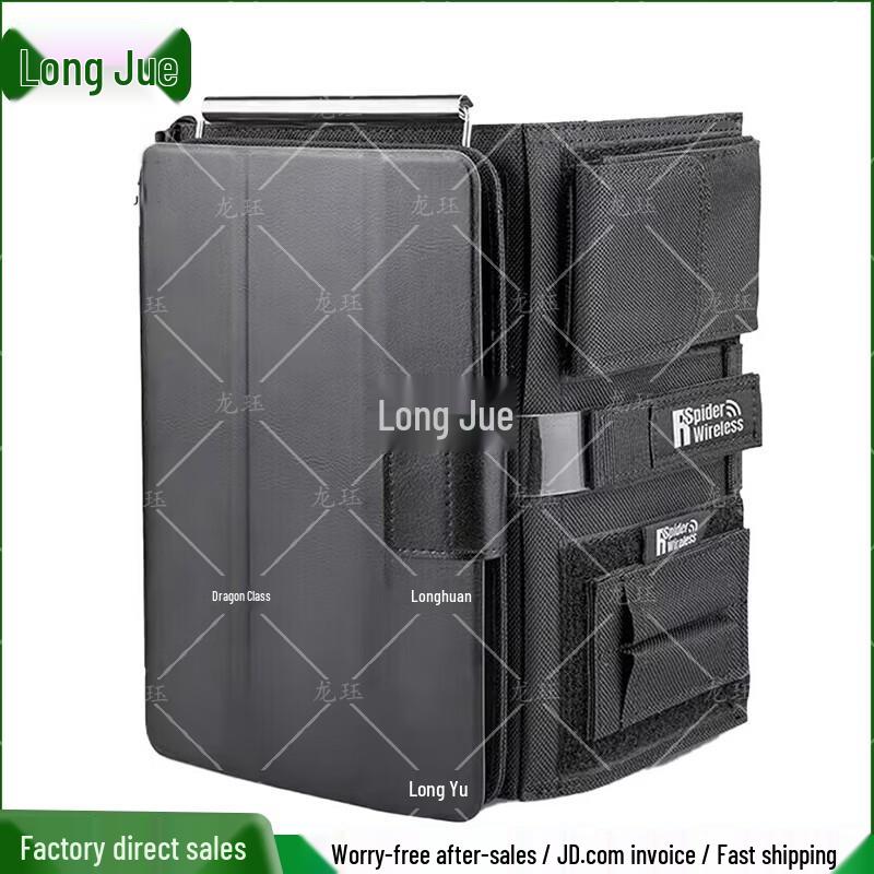 Aluminum Alloy Pilot Kneeboard with Strap