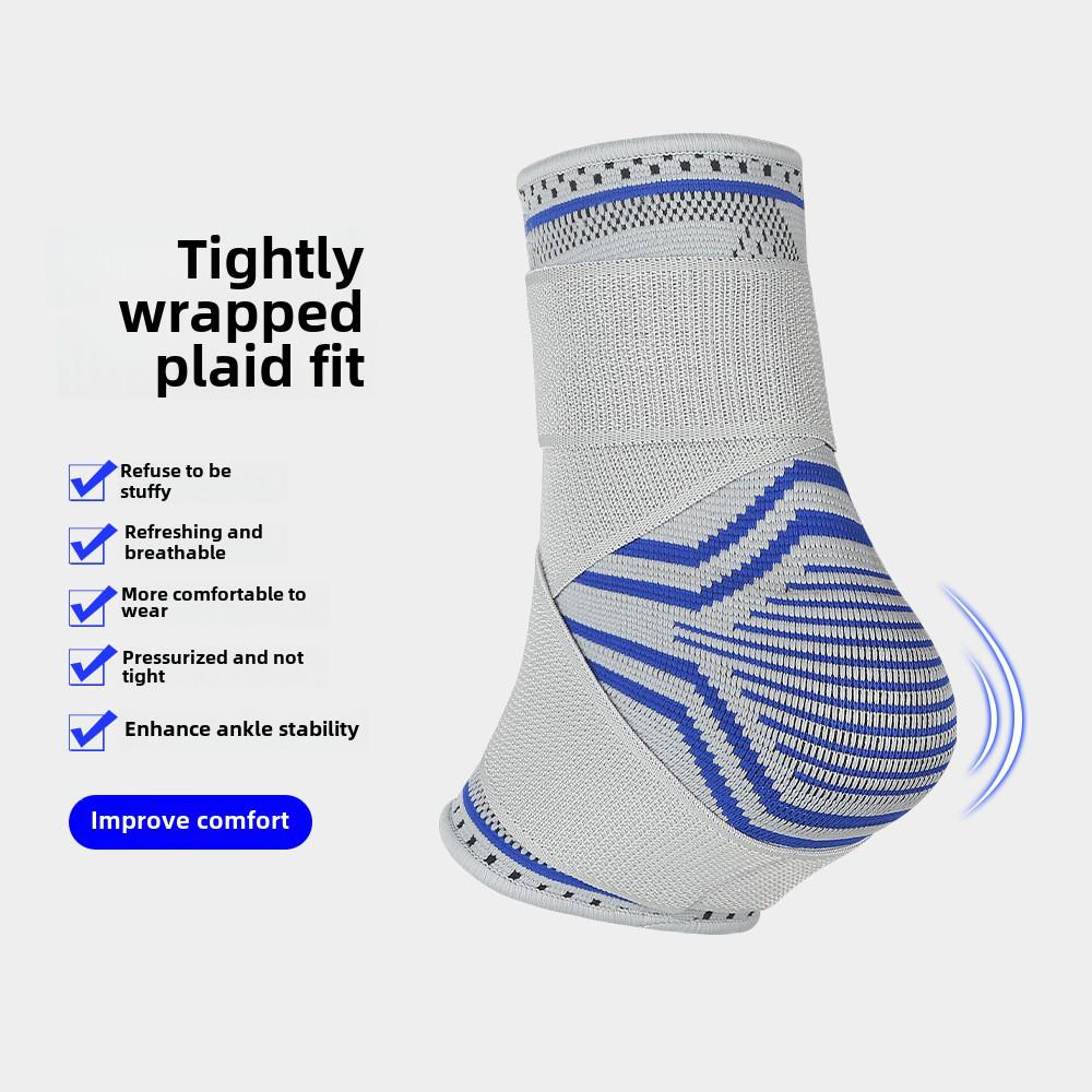 Ankle Guard Sports Protective Straps: Non-Slip Ankle Support for Basketball, Cycling, and Fitness to Prevent Sprains.