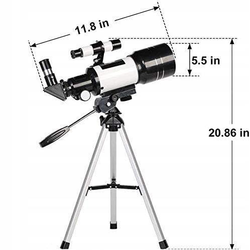 Rosfix Teleskop Astronomiczny F30070M – Powiększenie 18X–180X | Wysoka Jakość Obrazu | Akcesoria w Zestawie