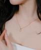 Reve Rock & Key Dq Pave Necklace