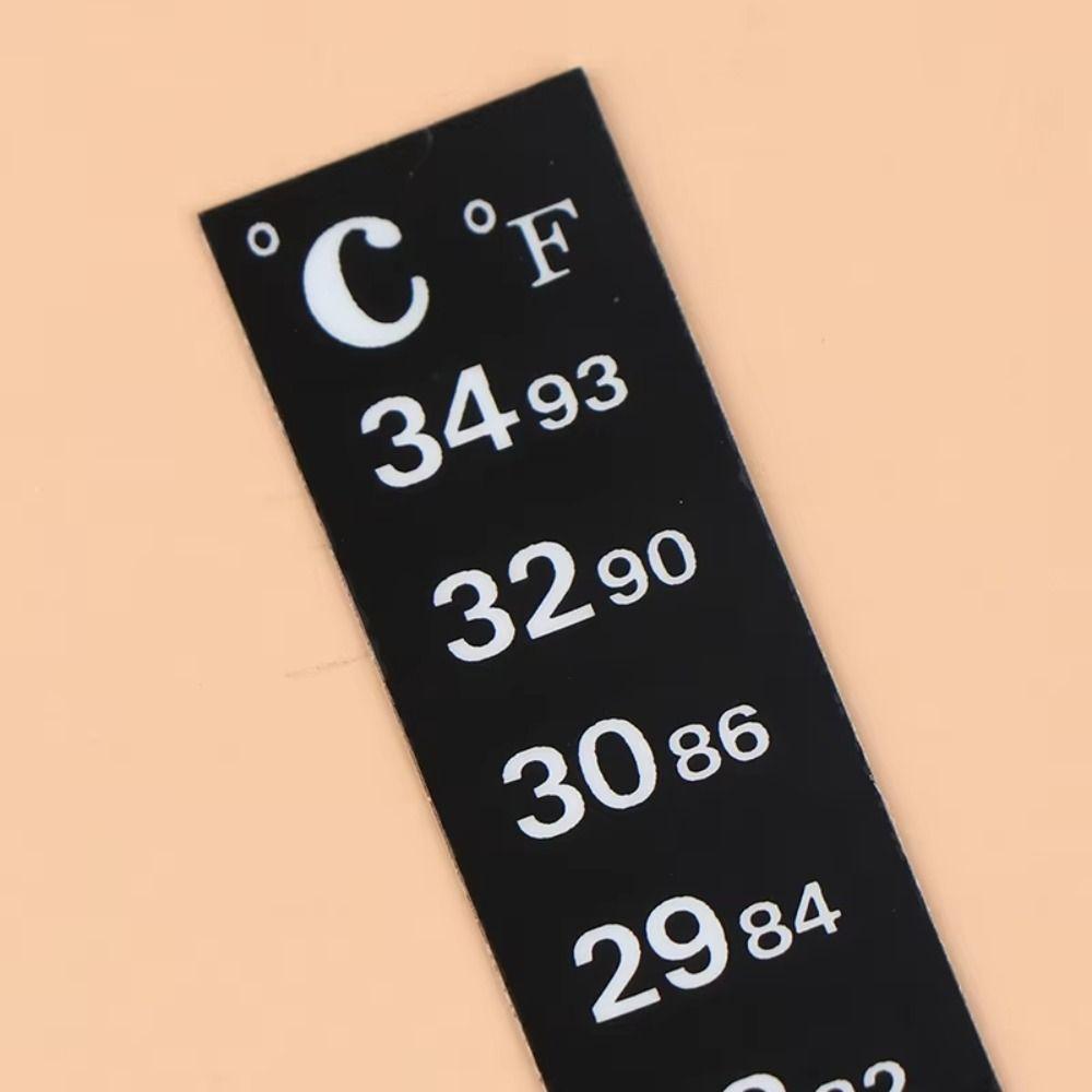 5Pcs Dual Scale Digital Fish Tank Thermometer 4-36 0-50 Temperature Sticker Fish Tank