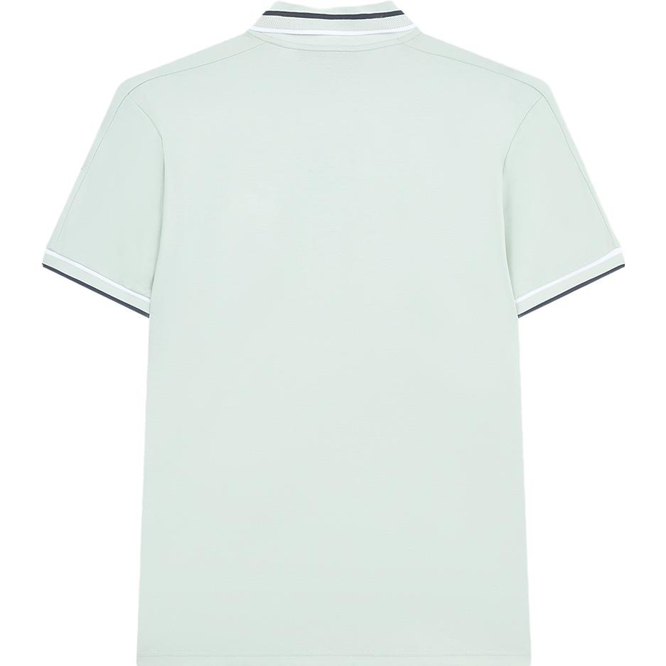 Fila 2023 New Summer Fashion Versatile Knitted Short Sleeve Polo Shirt Men Polo Shirts Grass-Green F11M338108F-LG