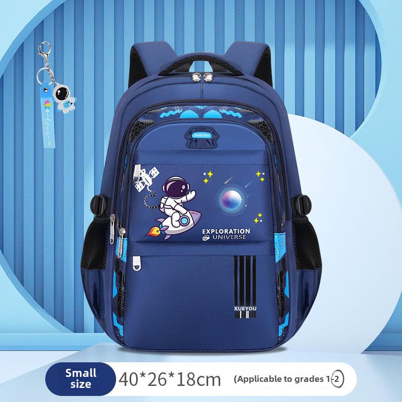 Space Astronaut Kids School Backpack: Lightweight, Spine-Supporting, Large Capacity, Waterproof, Child-Friendly Design.