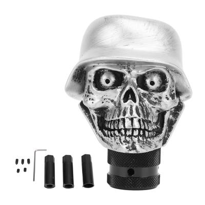 Kafatası Vites Topuzu 8MM 10MM 12MM Adaptörler Reçine Kafatası Şanzıman Vites Kolu Topuzu için