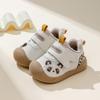 2025 Winter Baby Velvet Non-slip Soft Sole Walker Shoes for Girls & Boys - Infant Leather Surface Cotton Shoes