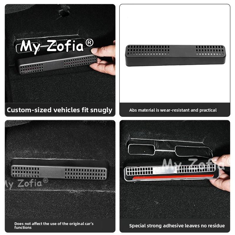 For Zeekr 7GT 2025 2026 Car Under Seat Air Vent Cover Dustproof Debris Blocking Air Outlet Grille Protector Interior Accessories