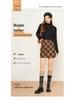 2025 Cozy Wool A-line Skirt: Thick, Warm, Drapey, Comfortable with Slit & Hip-hugging Fit for Autumn/Winter