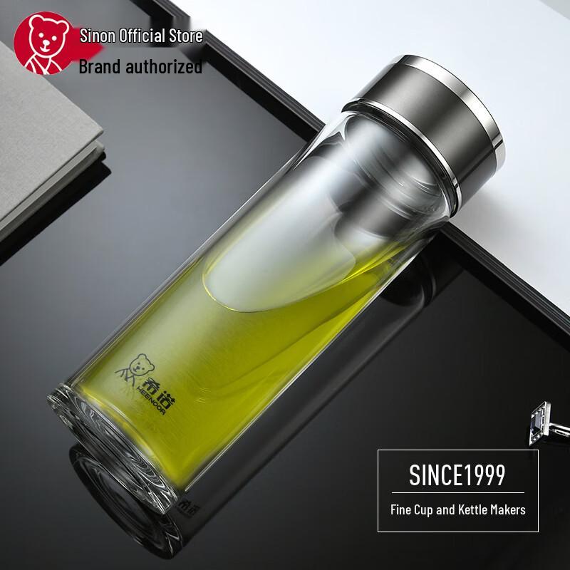 Heenoor Single-Layer Glass Water Bottle