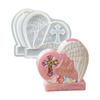 Cat Dog Pet Urn Plaster Silicone Mold DIY Heart-shaped Pet Photo Frame Picture Urn Epoxy Silicone Molds For Resin Making
