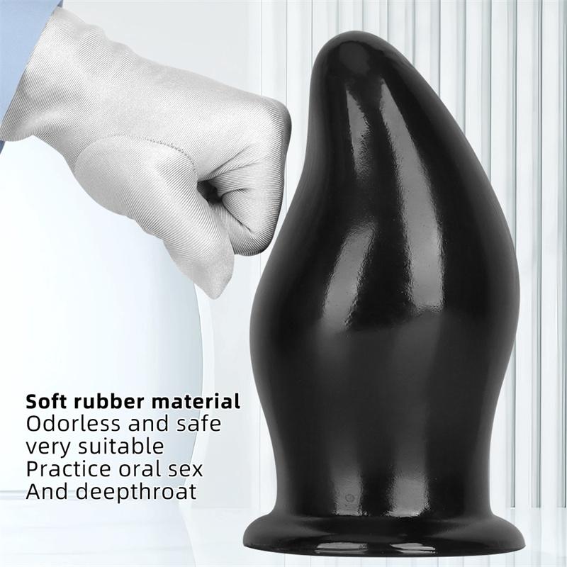 Oversized Anal Plug 10cm Jumbo Dildo Anal Plug Fisting Adult Products