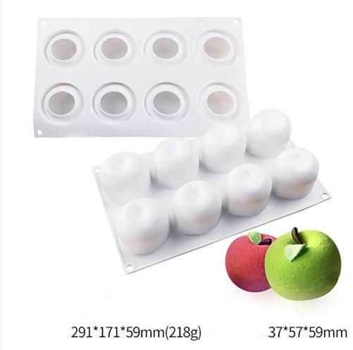 Ananas Päron Persika Fruktserie Tårta Silikonform Mango Apelsin Bakning Mousseform Jordgubb Fransk Dessert Moussetårtsform