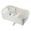 DIBRAN Plastic Kitchen Sink Dish Drying Rack