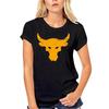 Men Women T-Shirt Brahma Bull The Rock Project Gym TShirt Casual Fashion Streetwear Ropa Hombre Camisetas  Oveisized Unisex Tees