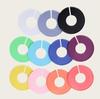 Colorful Plastic Clothing Divider Rings: Round Size Markers for Garments