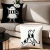 Goodnight Punpun Cartoon Pillow Case Office Cushions Suitable For Sofa Car Bedroom Decorative Cushion Cover