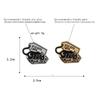 Magic Cat Enamel Pin Brooch - 'If It Fits, I Sits' Coffin Seat