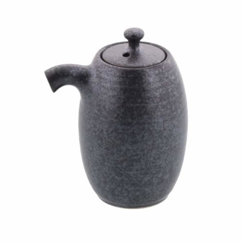 Tableware East Soyasausdispenser, Jujubeform, 100cc, Sølv/Svart, or-010-02