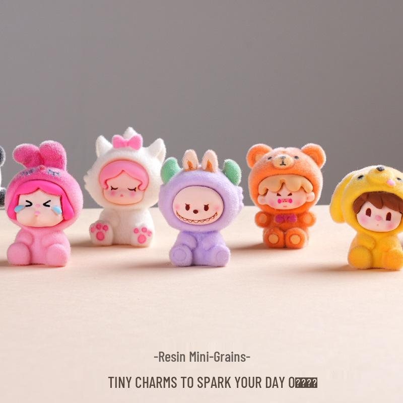 Dezhi Jewelry 2025 Trendy Resin Playful Desk Ornaments