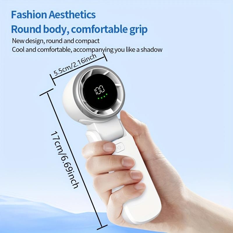 Portable Handheld Turbofans, Personal Fans Portable Rechargeable, Pocket Fans, 3-in-1 Handheld Fans, Holiday Gift Travel/outdoor/indoor Portable Fans