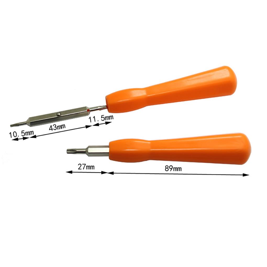 Screwdrivers 2-in-1 Double-ended Non-skid Easy-To-Hold Alloy Steel Hand Tools Disassembly Screws Removal Tool Replacement