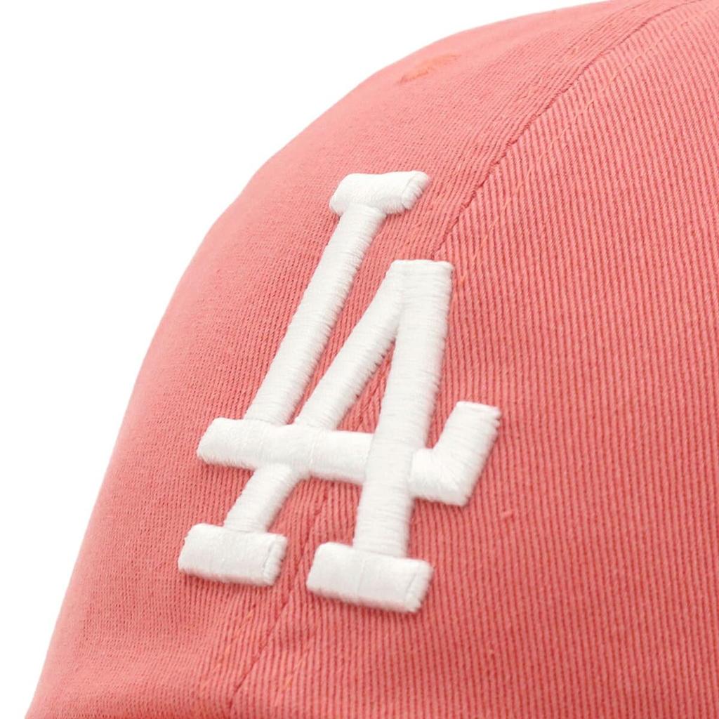 47 Brand Cap Clean Up MLB Logo LA Island Red Free 47 Clean Up