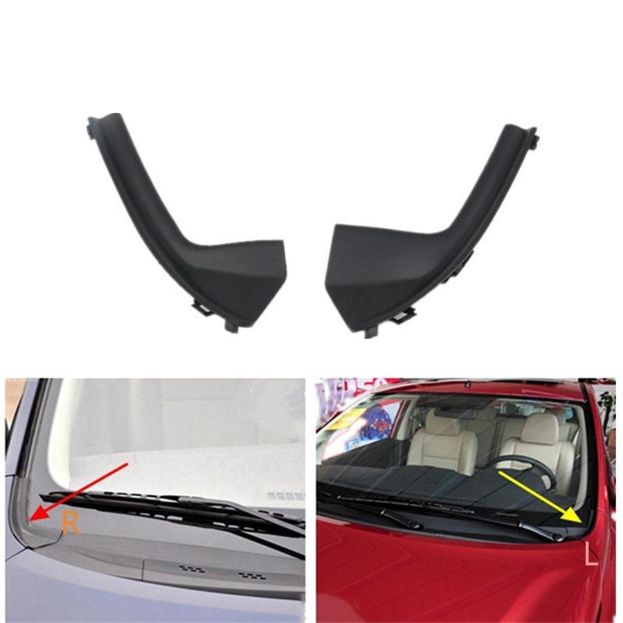 2x Ytre deksel list for nedre side av frontruten for Nissan Versa 2007-2012