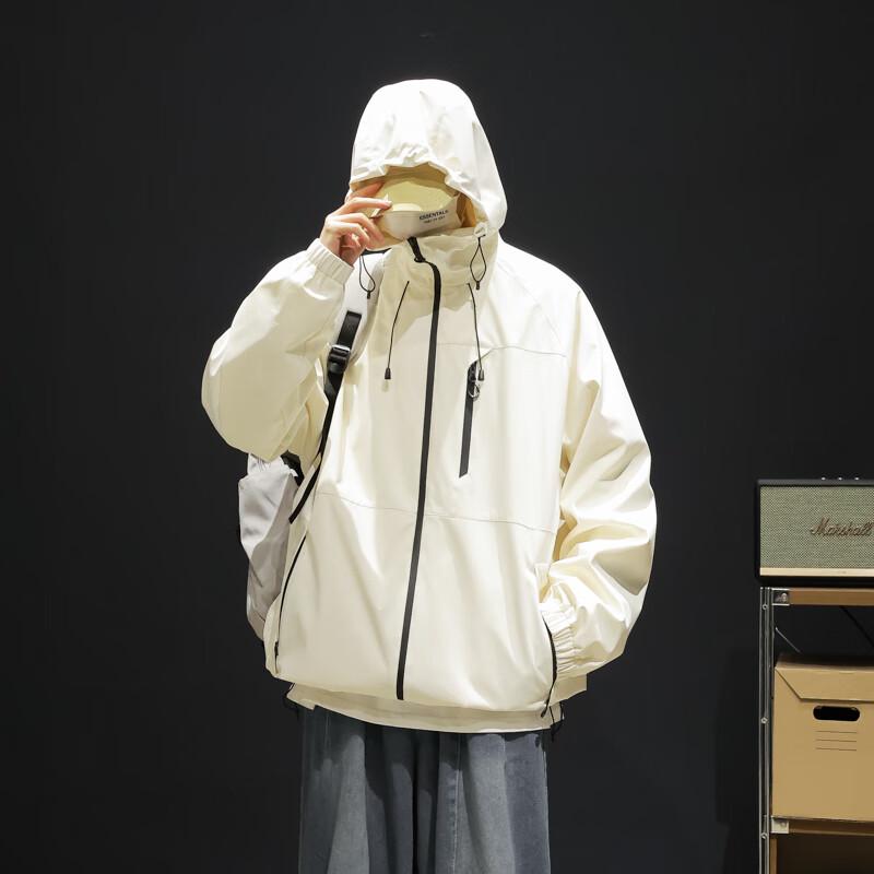 Wassup Sohot Men's Outdoor Windproof Shell Jacket