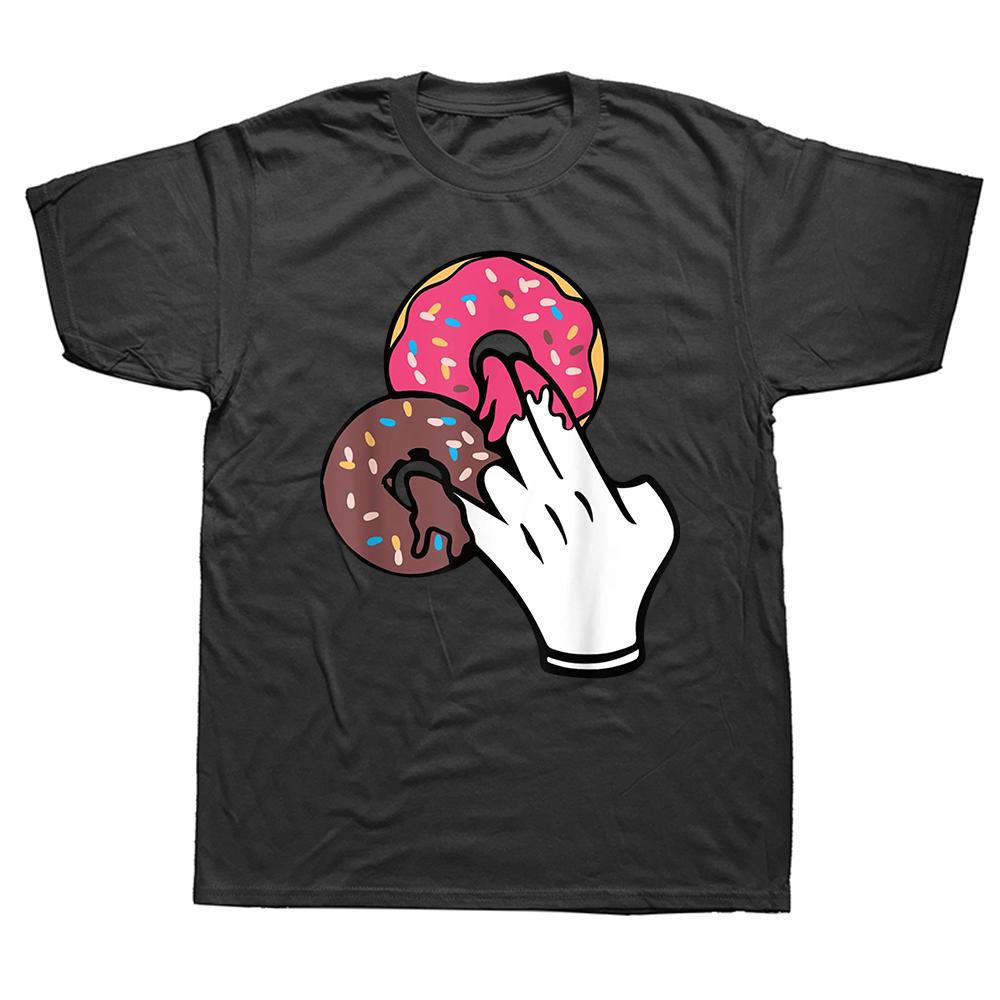 Unisex Rolig 2 I det rosa 1 I stanken Jag munk Sexinstruktion Humor Skämt T-shirt Grafisk Bomull Kortärmad Födelsedagspresent T-shirt